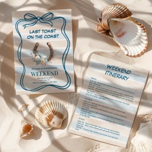 Invitación Bachelorette Coastal Cowgirl