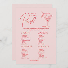 Invitación Bachelorette de cócteles retro ¿Qué hay en tu bols