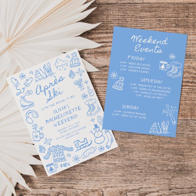 Invitación Bachelorette de Invierno de Après (Subido por el creador)