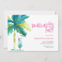 Bachelorette de palma y cóctel