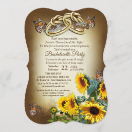 Invitación Bachelorette en ayunas