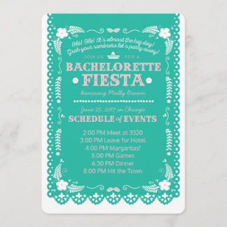 Invitación Bachelorette Fiesta