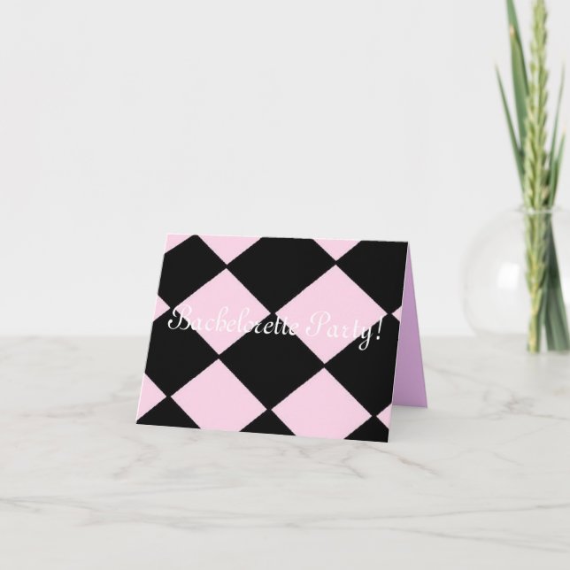 Invitación Bachelorette Party! Invitations (Anverso)