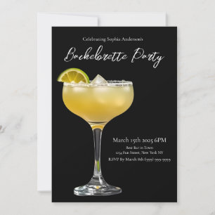 Invitación Bachelorette Party-Margarita