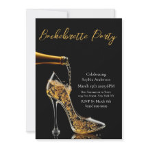 Bachelorette Party-Stiletto y Bubbly