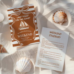 Invitación Bachelorette Rustica