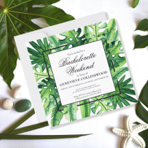 Bachelorette Tropical Botanical Weekend Itinerario