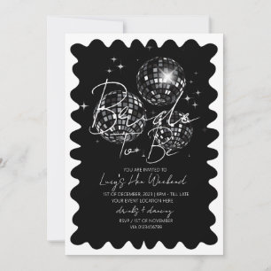 Invitación Bachelorette Weekend Itinerary