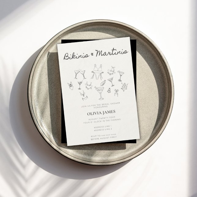 Invitación Bachillerato de Bikinis y Martinis (Subido por el creador)