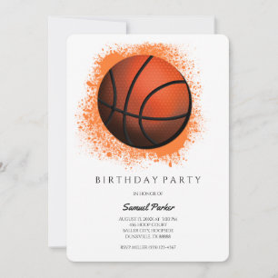 Invitación Bachillerato/Deporte de fiesta de cumpleaños