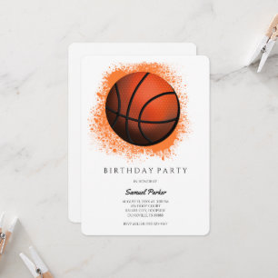 Invitación Bachillerato/Deporte de fiesta de cumpleaños