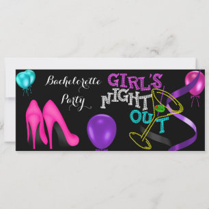 Invitación Bachillerato Verde azulado de tacones rosados Fies