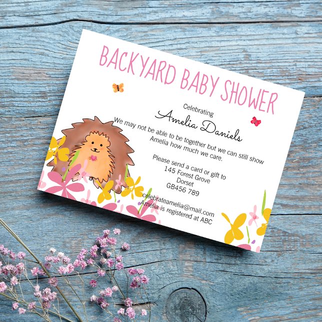 Invitación Back Yard Baby Shower (Subido por el creador)