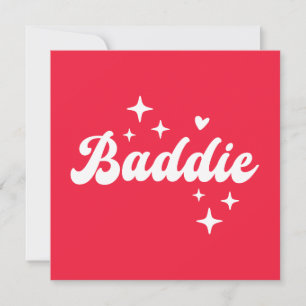Invitación Baddie