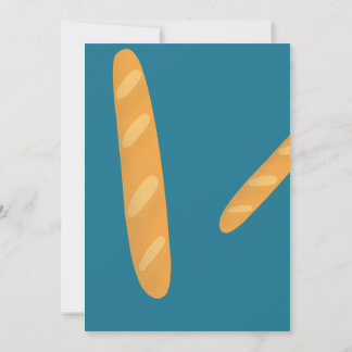 Invitación Baguette