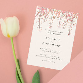 Invitación Bailando con el susurro del Boda del viento