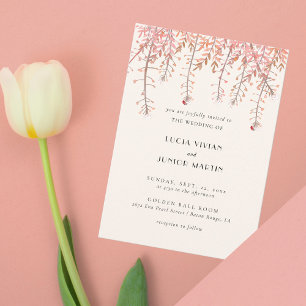 Invitación Bailando con el susurro del Boda del viento