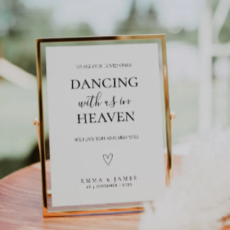 Invitación Bailando Con Nosotros En El Memorial De Boda Del R