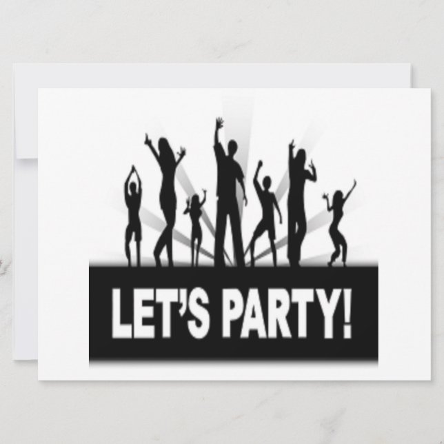 INVITACIÓN BAILARES DE "DEMOS FIESTA" (Anverso)