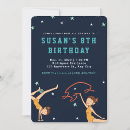 Invitación Bailarín elegante |Fiesta de cumpleaños