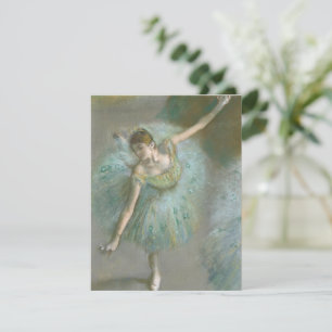 Invitación Bailarina en Green Edgar Degas
