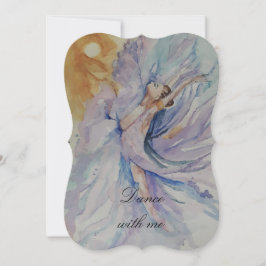 Invitación Baile conmigo Ballerina
