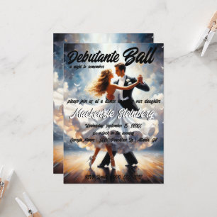 Invitación Baile de Debutante Cotillón Salón de Baile