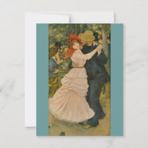 Invitación Baile de Pierre-Auguste Renoir en Bougival (1883)