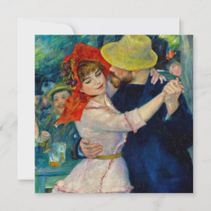 Invitación Baile en Bougival Pierre Renoir