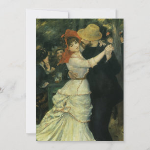 Invitación Baile en Bougival por Renoir, Partido Comprometido