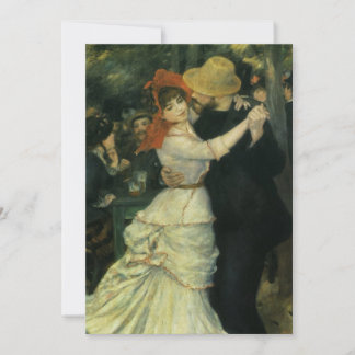 Invitación Baile en Bougival por Renoir, Partido Comprometido