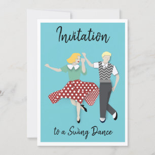 Invitación Baile Swing
