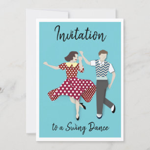 Invitación Baile Swing
