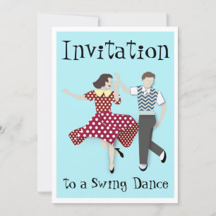 Invitación Baile Swing
