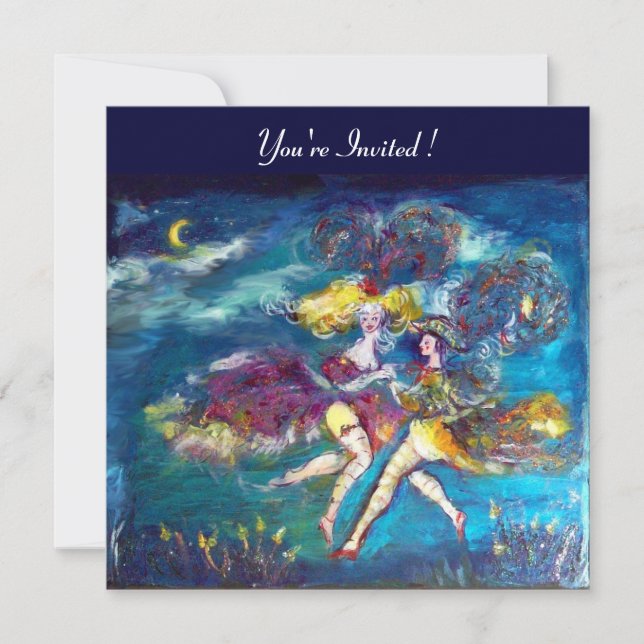 INVITACIÓN BAILE Y MÚSICA POR LA NOCHE (Anverso)