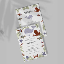 Bajo el código QR del Registro de Regalos de Baby 