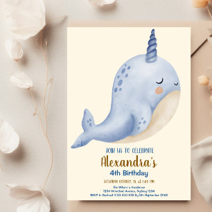 Invitación Bajo el mar Cumpleaños del Océano Baby Shower