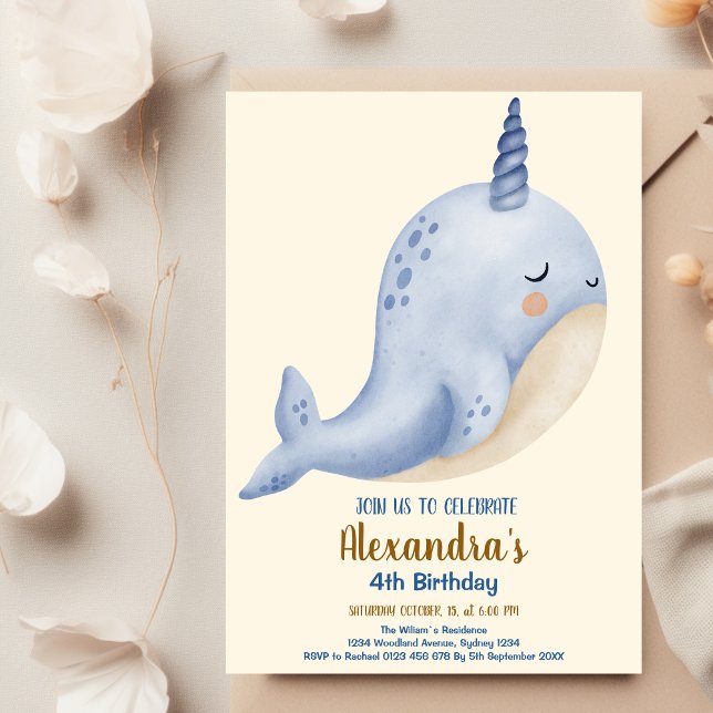 Invitación Bajo el mar Cumpleaños del Océano Baby Shower (Subido por el creador)