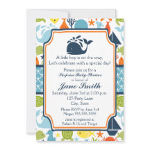 Bajo el mar, Ocean Animals Baby Shower