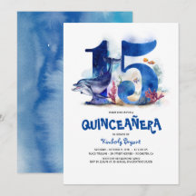 Bajo el mar Quinceañera - Cumpleaños 15