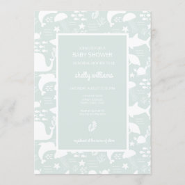 Invitación Bajo El Patrón De Amigos Del Mar