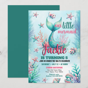 Invitación Bajo la sirena de la sirena