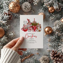 Invitación Bake Navidades de feriados