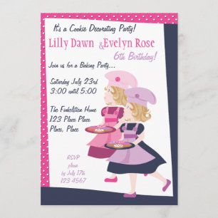 Invitación Baking Cutie