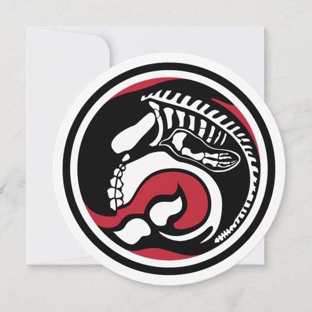 Invitación ballena (Anverso)