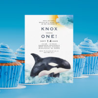 Ballena de un buen momento niños Fiesta de cumplea