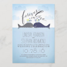 Ballenas azules Boda náutico romántico