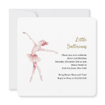 Ballerina Center Stage Kids Fiesta de cumpleaños