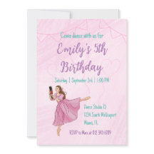 Ballerina Nutcracker - Fiesta de cumpleaños para n