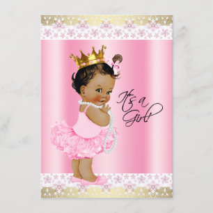 Invitación Ballerina Tutu Pearl Ducha
